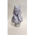 Ahsoka Tano Bust 6 Inch Unpainted Statue Star Wars Collectible