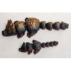 Baby Rock Dragon Fidget Toy 3D Printed Unique Stress Relief Toy