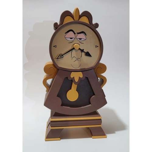 Cogsworth Clock 12 Inch Working Clock Beauty and the Beast Inspired Collectible