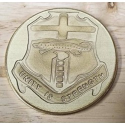 Customized Embossed Brass Challenge Coins Dual Sided Unique Collectible Coins