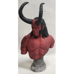 Hellboy Bust 9 Inch Resin Statue Collectible Unpainted Figure